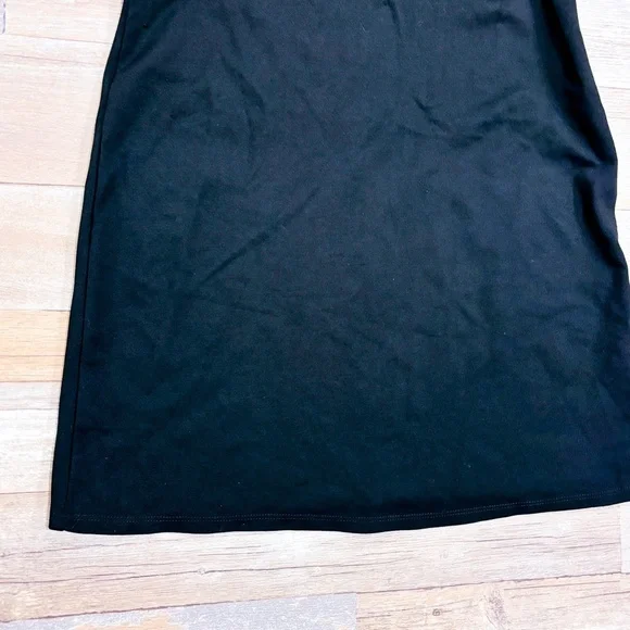 ZARA One sleeve black dress - Picture 3 of 4